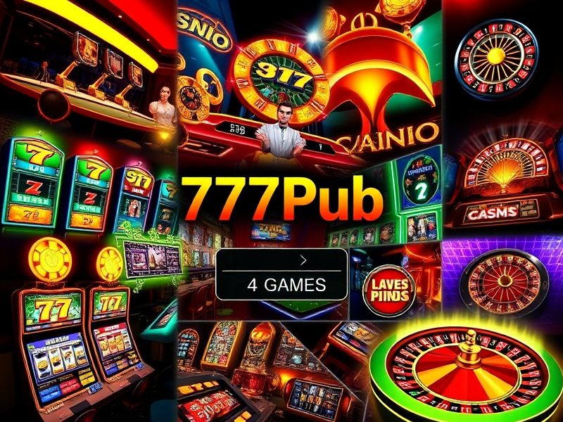 Welcome to 777pub Login – your gateway to the best online gambling games and casino platforms. Enjoy secure, instant access and exclusive bonuses on 777pub login.com.